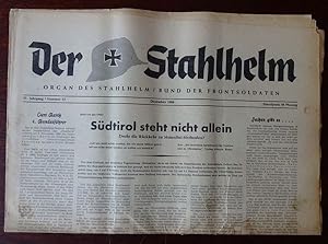 Der Stahlhelm. Organ des "Stahlhelm" - Bund der Frontsodaten. Nr. 12 - 1960.