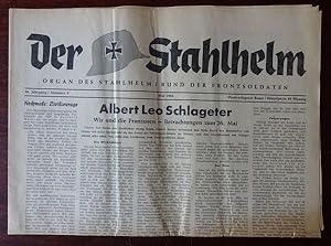 Der Stahlhelm. Organ des "Stahlhelm" - Bund der Frontsodaten. Nr. 5 - 1963.