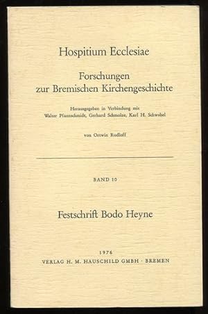 Bild des Verkufers fr Hospitium Ecclesiae - Forschungen zur Bremischen Kirchengeschichte - Band 10. zum Verkauf von Antiquariat Ralf Rindle