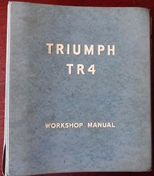 Bild des Verkufers fr Triumph TR4. Workshop Manual. Second Edition 1965. zum Verkauf von Antiquariat Ralf Rindle