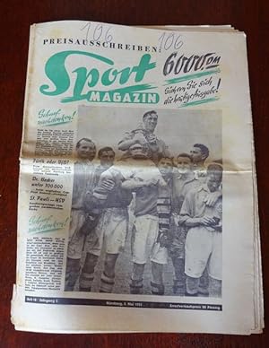 Imagen del vendedor de Sport-Magazin. Die illustrierte Wochen-Rundschau. Heft 18 - 3. Mai 1950. 5. Jahrgang. a la venta por Antiquariat Ralf Rindle