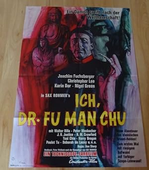 Ich, Dr. Fu Man Chu. Original Filmplakat - 1965.