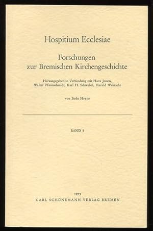 Bild des Verkufers fr Hospitium Ecclesiae - Forschungen zur Bremischen Kirchengeschichte - Band 8. zum Verkauf von Antiquariat Ralf Rindle