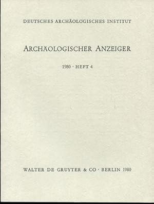 Archäologischer Anzeiger. 1980, Heft 4.