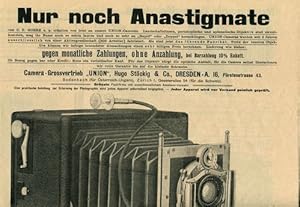 Camera-Grossvertrieb "Union" - Prospekt 1905.