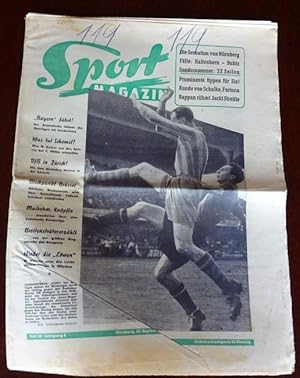 Immagine del venditore per Sport-Magazin. Die illustrierte Wochen-Rundschau. Heft 38 - 20. September 1950. 5. Jahrgang. venduto da Antiquariat Ralf Rindle