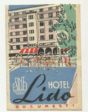 Kofferaufkleber: Hotel Lido - Bucaresti.