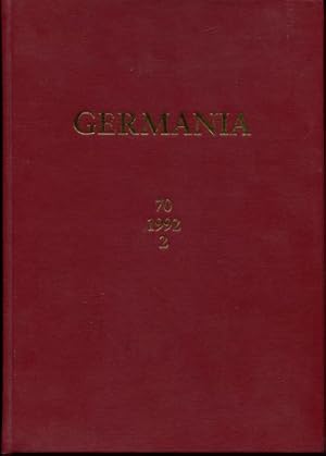 Seller image for Germania. Anzeiger der Rmisch-Germanischen Kommission des Deutschen Archologischen Instituts - 1992, 2. Halbband for sale by Antiquariat Ralf Rindle