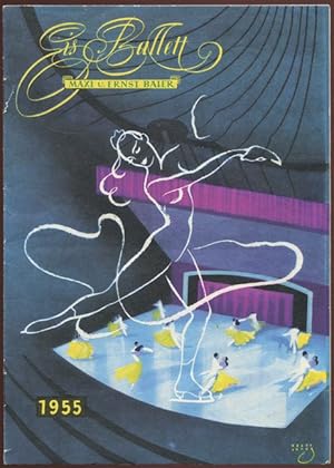 Eis Ballett Maxi und Ernst Baier. Programmheft 1955.