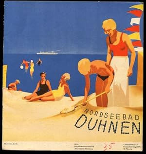 Image du vendeur pour Das reizvolle aufblhende Nordseebad Duhnen in Wort und Bild - 1935. mis en vente par Antiquariat Ralf Rindle