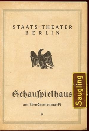 Kalkutta, 4. Mai. Programmheft. Staats-Theater Berlin, Schauspielhaus am Gendarmenmarkt. 3. Juli ...