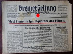 Bremer Zeitung - Norddeutsche Volkszeitung. Parteiamtliche Tageszeitung. Nr. 351. 21. Dezember 19...