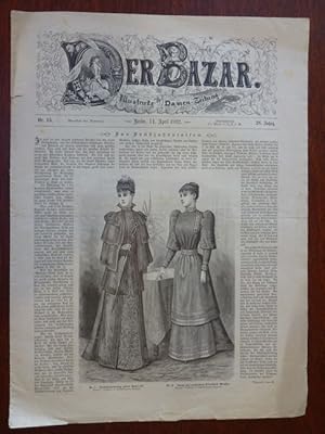 Bild des Verkufers fr Der Bazar. Illustrirte Damen-Zeitung. Nr. 15 - 1892. zum Verkauf von Antiquariat Ralf Rindle