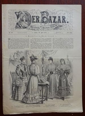 Bild des Verkufers fr Der Bazar. Illustrirte Damen-Zeitung. Nr. 29 - 1893. zum Verkauf von Antiquariat Ralf Rindle