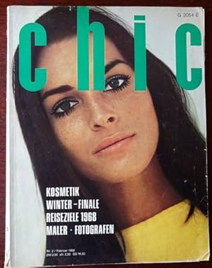 Chic. Die elegante Gesellschaftszeitschrift. Nr. 2 - Februar 1968.