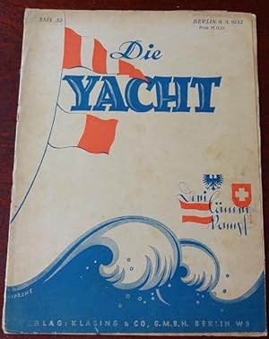 Bild des Verkufers fr Die Yacht. Vereinigt mit Motorschiff und Motorboot. Heft 32 - 1932. zum Verkauf von Antiquariat Ralf Rindle