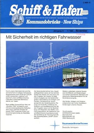 Schiff & Hafen. Kommandobrücke - New Ships. Zeitschrift für Schiffahrt, maritime Technik und Wirt...