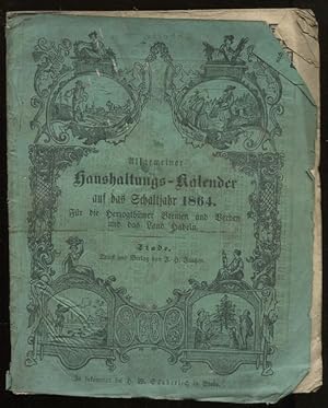 Allgemeiner Haushaltungs-Kalender auf das Jahr Christi 1864. Für die Herzogthümer Bremen und Verd...