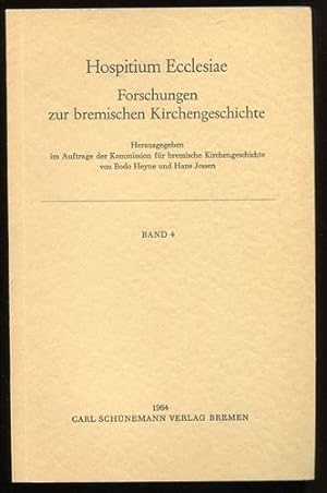 Bild des Verkufers fr Hospitium Ecclesiae - Forschungen zur Bremischen Kirchengeschichte - Band 4. zum Verkauf von Antiquariat Ralf Rindle