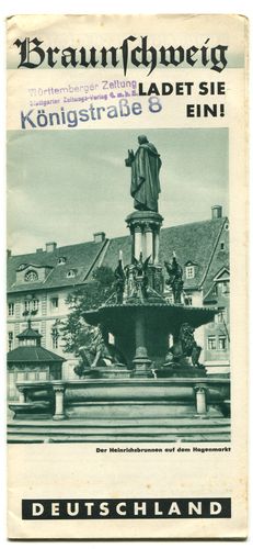 Image du vendeur pour Braunschweig ladet Sie ein! mis en vente par Antiquariat Ralf Rindle