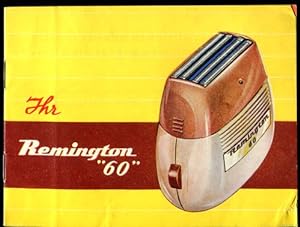 Remington "60" Gebrauchsanweisung.