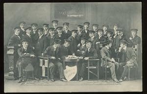 Postkarte: Studenten: Moers 1905 - 1908.