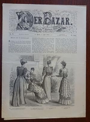 Bild des Verkufers fr Der Bazar. Illustrirte Damen-Zeitung. Nr. 25 - 1892. zum Verkauf von Antiquariat Ralf Rindle