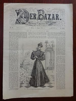 Bild des Verkufers fr Der Bazar. Illustrirte Damen-Zeitung. Nr. 33 - 1893. zum Verkauf von Antiquariat Ralf Rindle