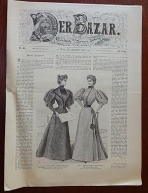 Bild des Verkufers fr Der Bazar. Illustrirte Damen-Zeitung. Nr. 45 - 1894. zum Verkauf von Antiquariat Ralf Rindle