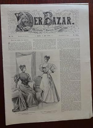 Bild des Verkufers fr Der Bazar. Illustrirte Damen-Zeitung. Nr. 25 - 1894. zum Verkauf von Antiquariat Ralf Rindle