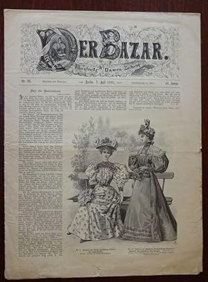 Bild des Verkufers fr Der Bazar. Illustrirte Damen-Zeitung. Nr. 25 - 1895. zum Verkauf von Antiquariat Ralf Rindle