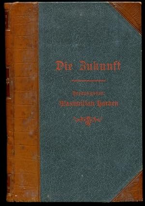 Die Zukunft. Wochenzeitschrift. 75. Band. Jahrgang 1911. Enthält die Ausgaben von April bis Juni ...