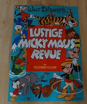 Lustige Micky Maus Revue. Walt Disney - Filmplakat - 1964.