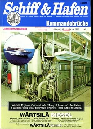 Schiff & Hafen. Kommandobrücke - New Ships. Zeitschrift für Schiffahrt, maritime Technik und Wirt...