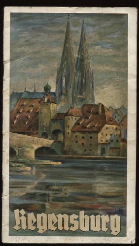 Seller image for Fhrer durch Regensburg und zur Walhalla und Befreiungshalle. for sale by Antiquariat Ralf Rindle