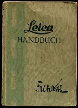 Imagen del vendedor de Leica Handbuch. a la venta por Antiquariat Ralf Rindle