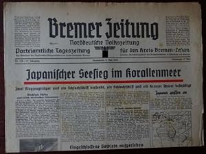 Bremer Zeitung - Norddeutsche Volkszeitung. Parteiamtliche Tageszeitung für den Kreis Bremen-Lesu...