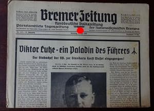 Bremer Zeitung - Norddeutsche Volkszeitung. Parteiamtliche Tageszeitung. Nr. 122. 4. Mai 1943. Sc...