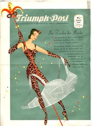 Triumph-Post. Hausmitteilungen der Firma Spiesshofer & Braun. Nr. 1 Januar 1955. 4. Jahrgang.