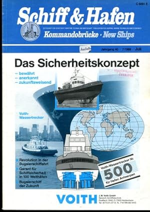 Schiff & Hafen. Kommandobrücke - New Ships. Zeitschrift für Schiffahrt, maritime Technik und Wirt...