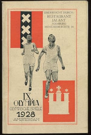 Seller image for IX. Olympia - Olympische Spiele 1928 Amsterdam. Offizielle Ausgabe des Hamburger Ausschu fr Leibesbungen. for sale by Antiquariat Ralf Rindle