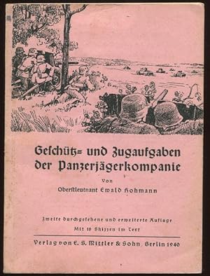 Geschütz- und Zugaufgaben der Panzerjägerkompanie.