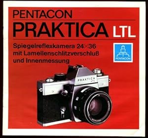 Immagine del venditore per Pentacon Praktica LTL - Spiegelreflexkamera 24 x 36 mit Lamellenschlitzverschlu und Innenmessung. venduto da Antiquariat Ralf Rindle