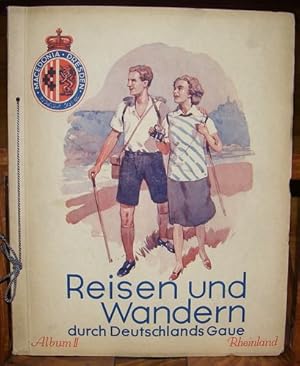 Image du vendeur pour Reisen und Wandern durch Deutschlands Gaue. Album II: Rheinland. Komplett! mis en vente par Antiquariat Ralf Rindle