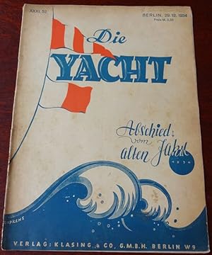 Bild des Verkufers fr Die Yacht. Vereinigt mit Motorschiff und Motorboot. Heft 52 - 1934. zum Verkauf von Antiquariat Ralf Rindle