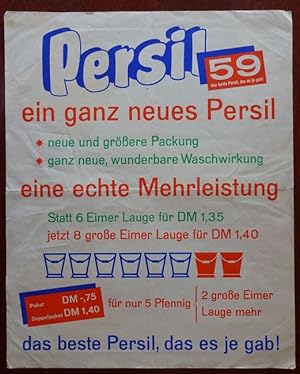 Plakat: Persil 59 . ein ganz neues Persil.