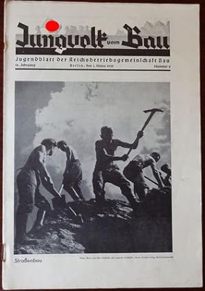 Jungvolk vom Bau. Jugendblatt der Reichsbetriebsgemeinschaft 4 Bau. Nr. 8 - 1935.