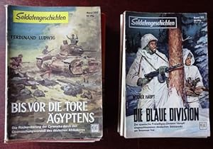 Soldatengeschichten. 25 verschiedene Hefte. Nr. 99 - 130.