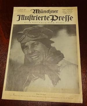 Image du vendeur pour Mnchner Illustrierte Presse. 6. Jahrgang, Nr. 7. 17. Februar 1929. Titelblatt: Der Sieger. Der Rennfahrer Hans Stuck. mis en vente par Antiquariat Ralf Rindle