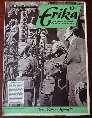 Erika. Die frohe Zeitung für Front und Heimat. 1. Jahrgang. Nr. 39 - 1940.
